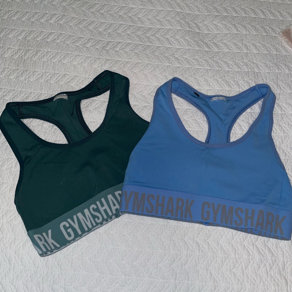 Two small Gymshark workout bras
